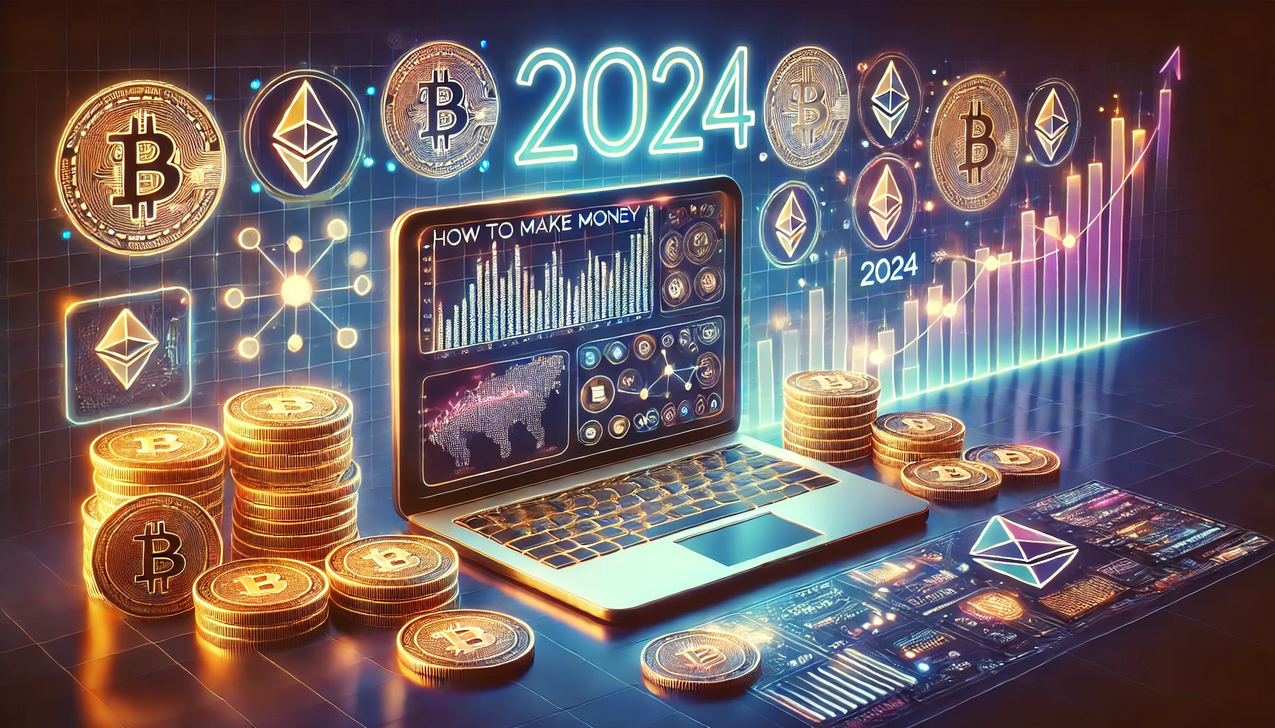 How to make money on crypto in 2024 guide with trading, staking, and investing tips