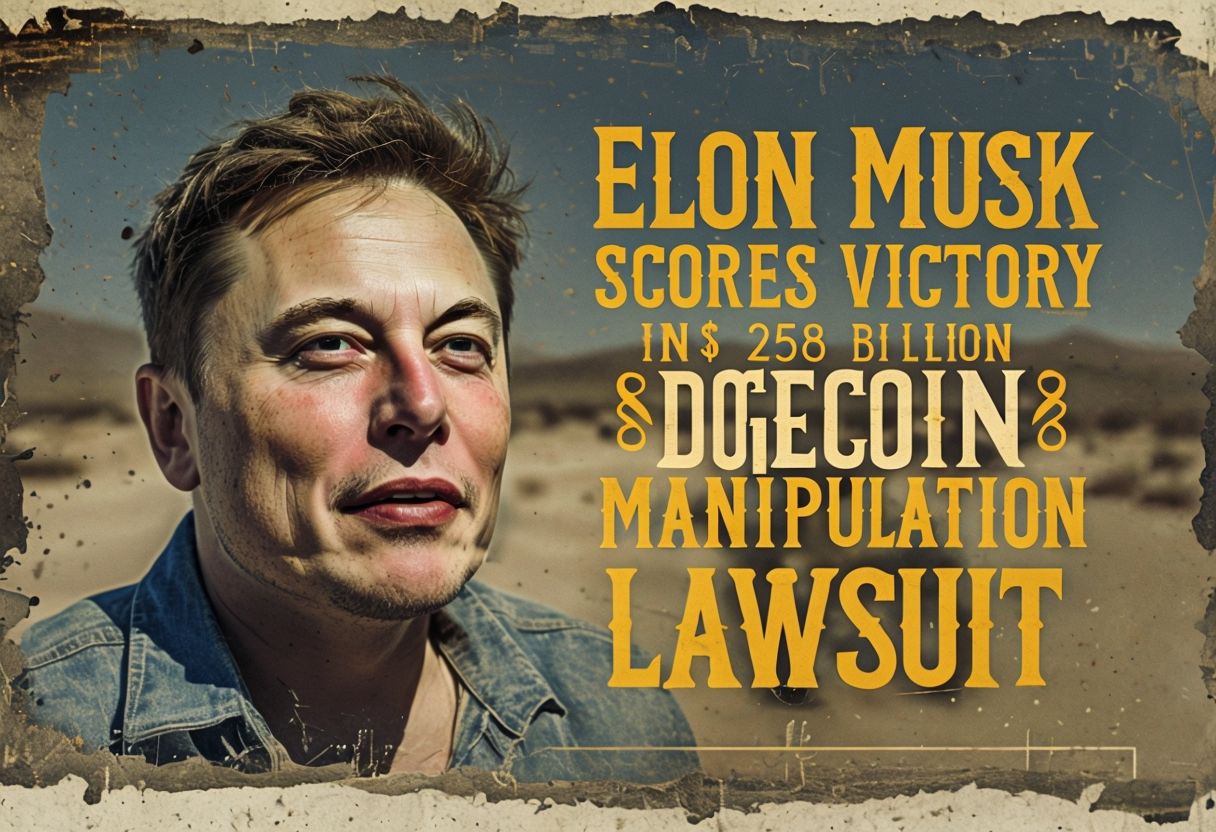 Elon Musk wins $258 billion Dogecoin manipulation lawsuit